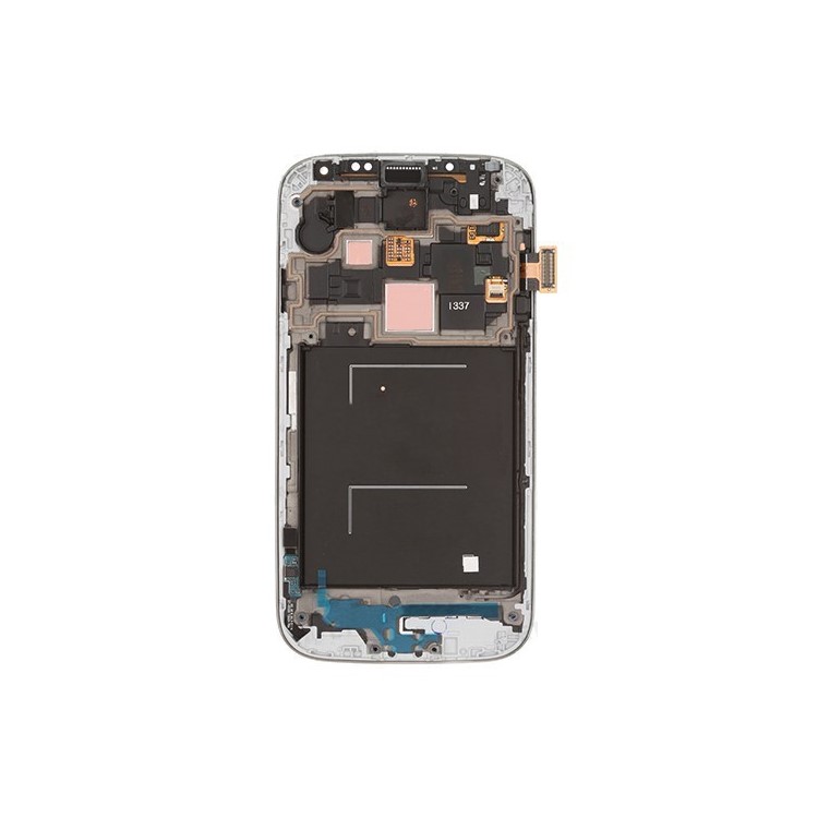 Blue LCD Screen and Digitizer Assembly with Front Housing for Samsung Galaxy S4 SGH-I337 AT&T OEM-2