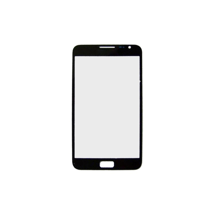 Front Screen Glass Lens for Samsung Galaxy Note i9220 N7000 - Black-1