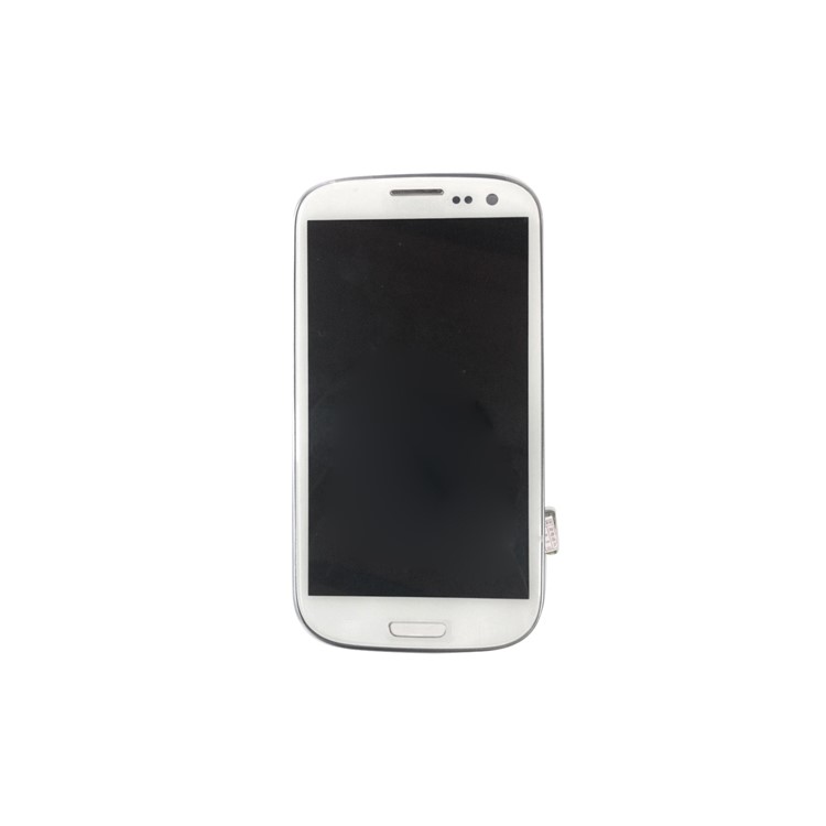 White for Samsung I9305 Galaxy S3 LTE LCD Screen and Digitizer Assembly w/ Front Housing-1