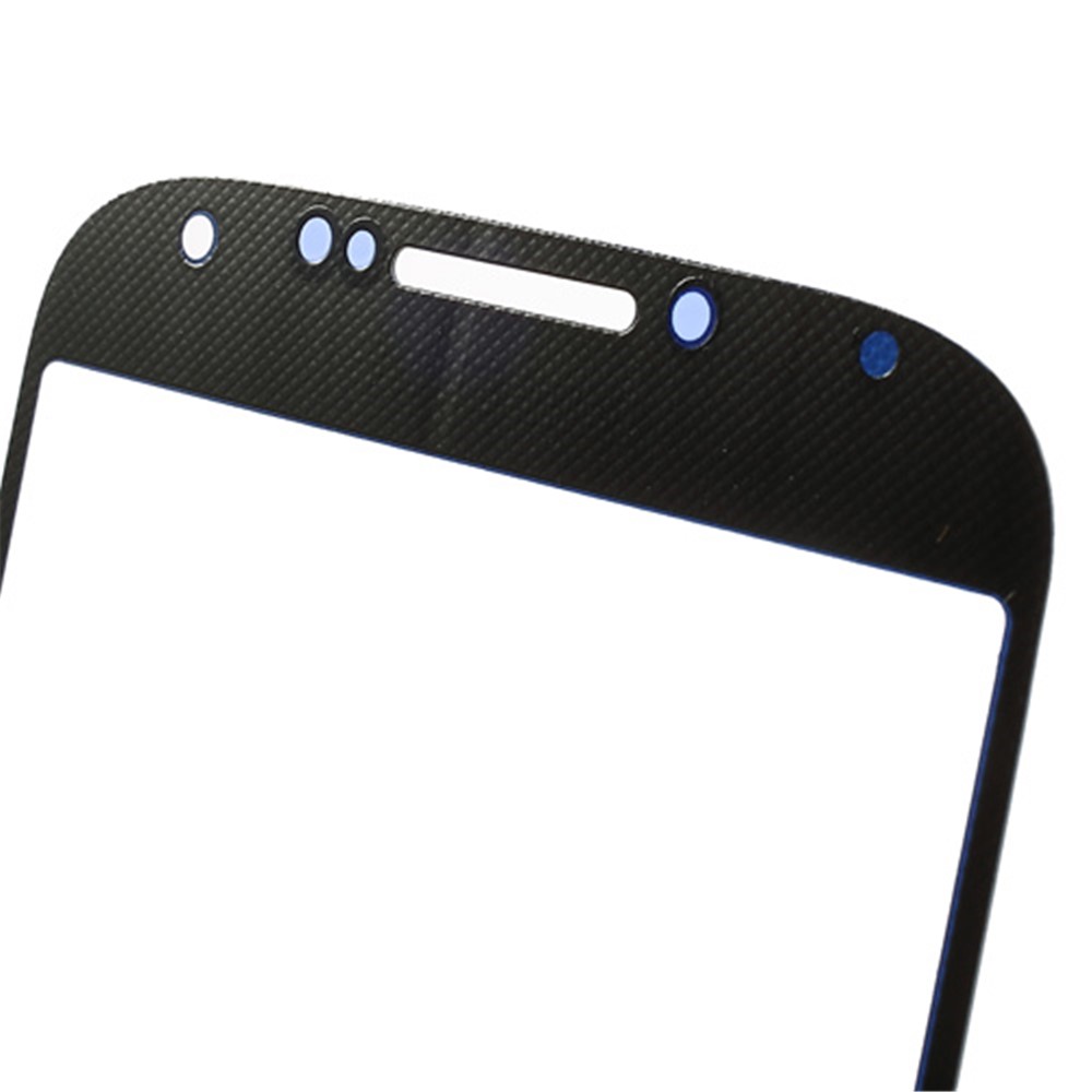 Dark Blue Front Glass Screen Lens Replacement for Samsung Galaxy S4 i9500-4
