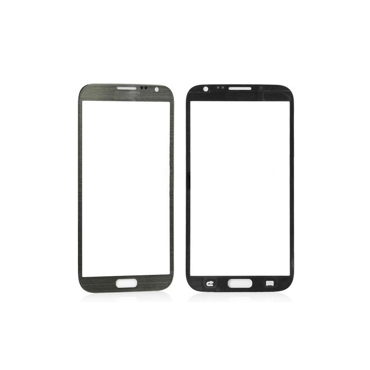 Front Screen Glass Lens for Samsung Galaxy Note 2 LTE N7105 - Grey-1