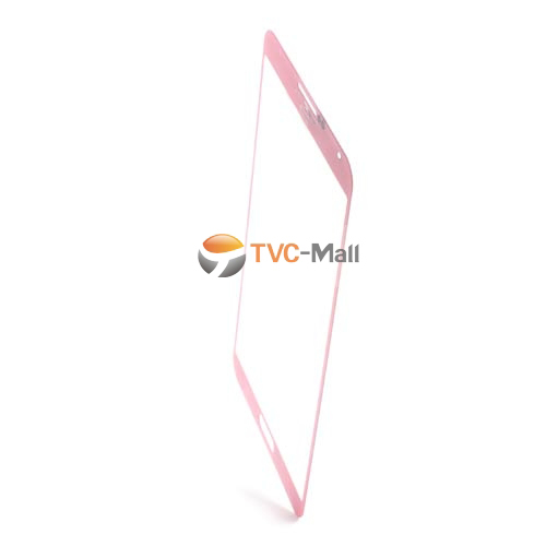 Pink Grid Pattern Front Glass Screen Lens for Samsung Galaxy Note 3 N9005-3