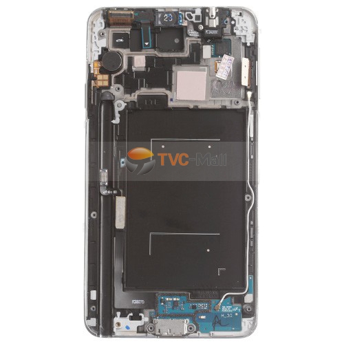 OEM for Samsung Galaxy Note 3 N9005 LCD Screen and Digitizer Assembly with Front Housing - White-2