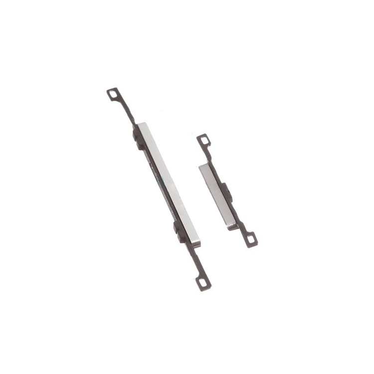 Silver Power Button Volume Key Replacement for Samsung Galaxy S 4 IV i9500 OEM-3