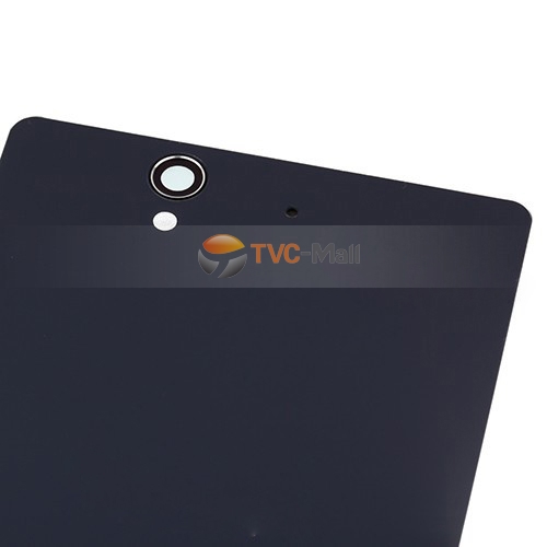 Black OEM Battery Door Back Cover for Sony Xperia Z C6603 L36h-3