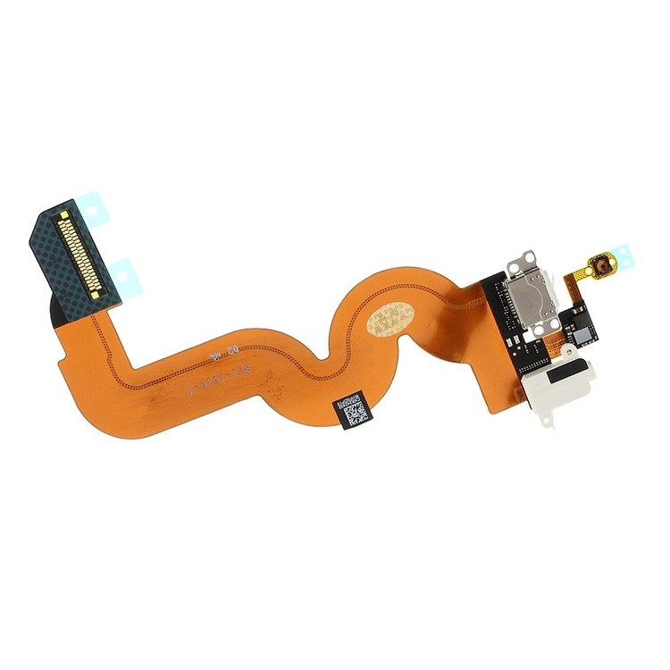 OEM Dock Connector Charging Port with Flex Cable for iPod Touch 5 - White-1