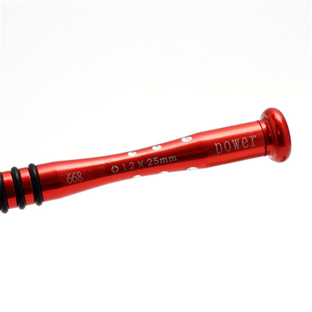 6Pcs Metal Precision Screwdriver Repair Kit with Pick Pry Tool for iPhone & All Cell Phones-5