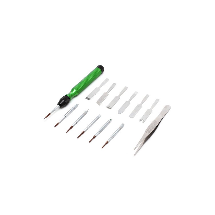 Best BST-302 14 in 1 Universal Phone Repair Opening Tool Kit for Samsung iPhone-1
