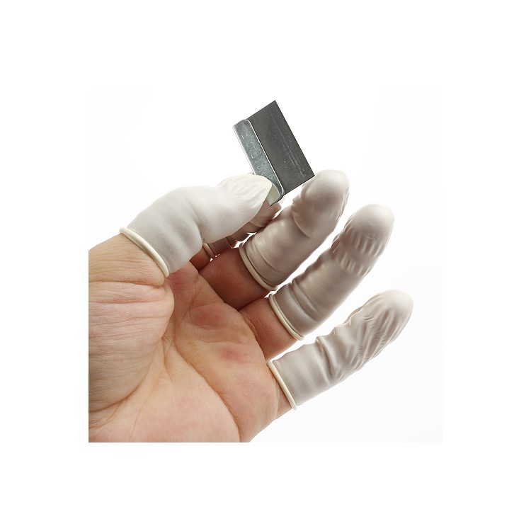 20PCS Disposable Latex Antistatic Finger Cots Fingercots Anti Static-6
