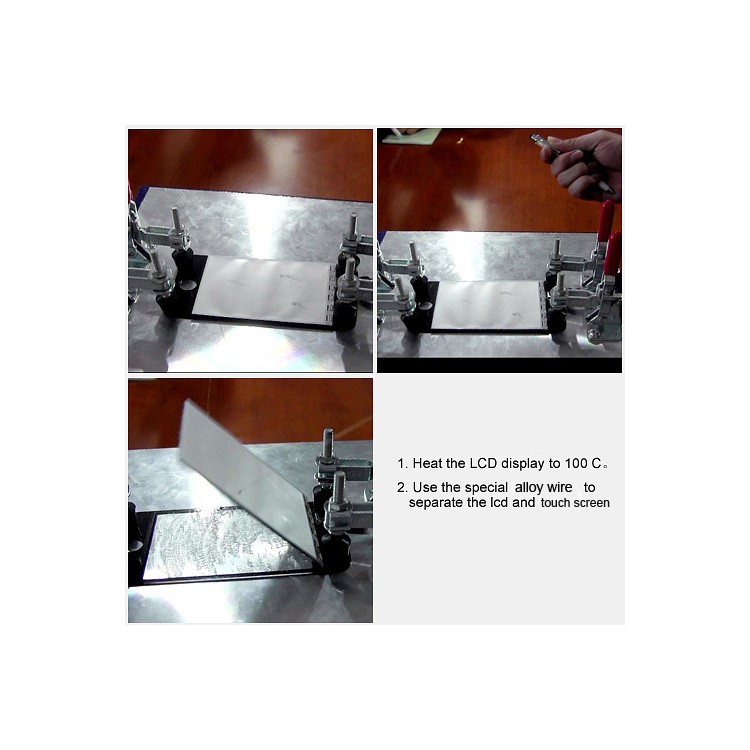 100M Alloy Wire Separating Touch Screen Panel LCD for iPhone / Samsung / HTC / Sony-4