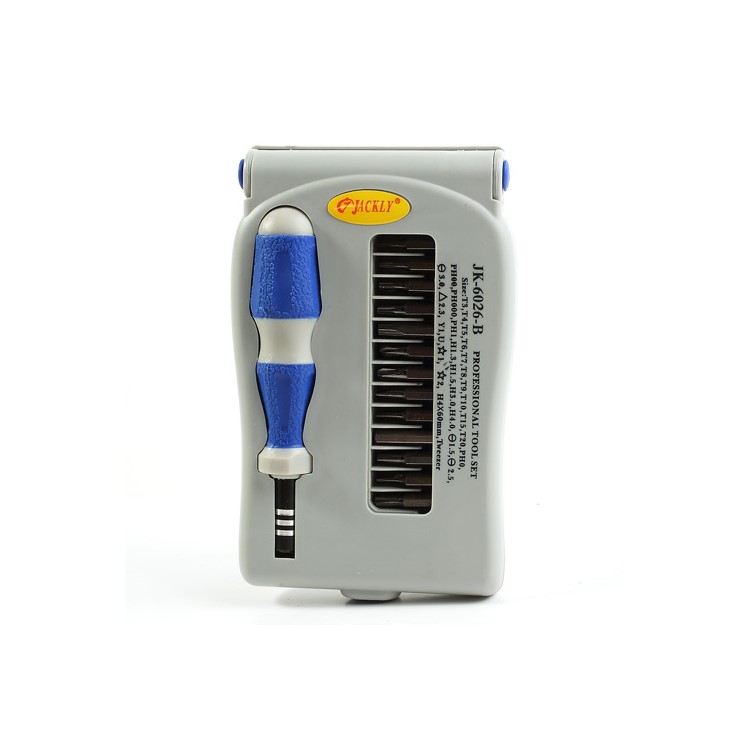JK 6026-B Precision Professional 29 in 1 Multi-functional Screwdriver Tool Set kit-2