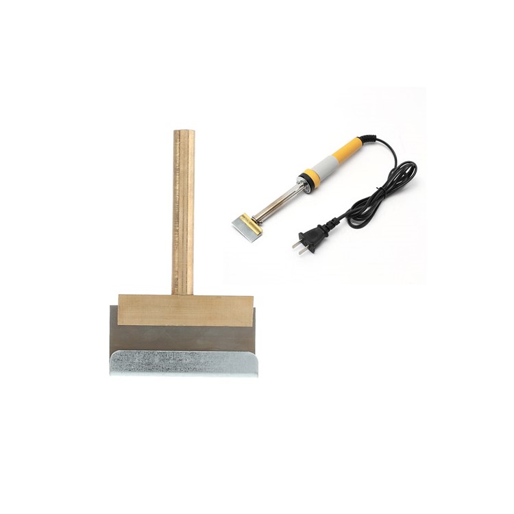 Metal Knife Blade with Handle Replacement for Electric Degumming Knife Glue Remover Tool ( Compatible with TOOL-319)-1
