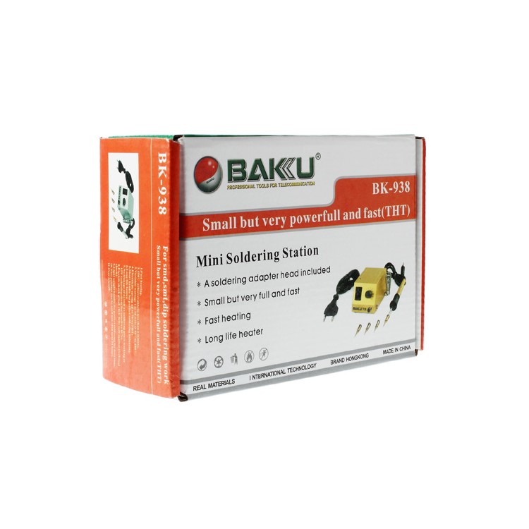 BAKU BK-938 Powerful & Fast Mini Soldering Station-7