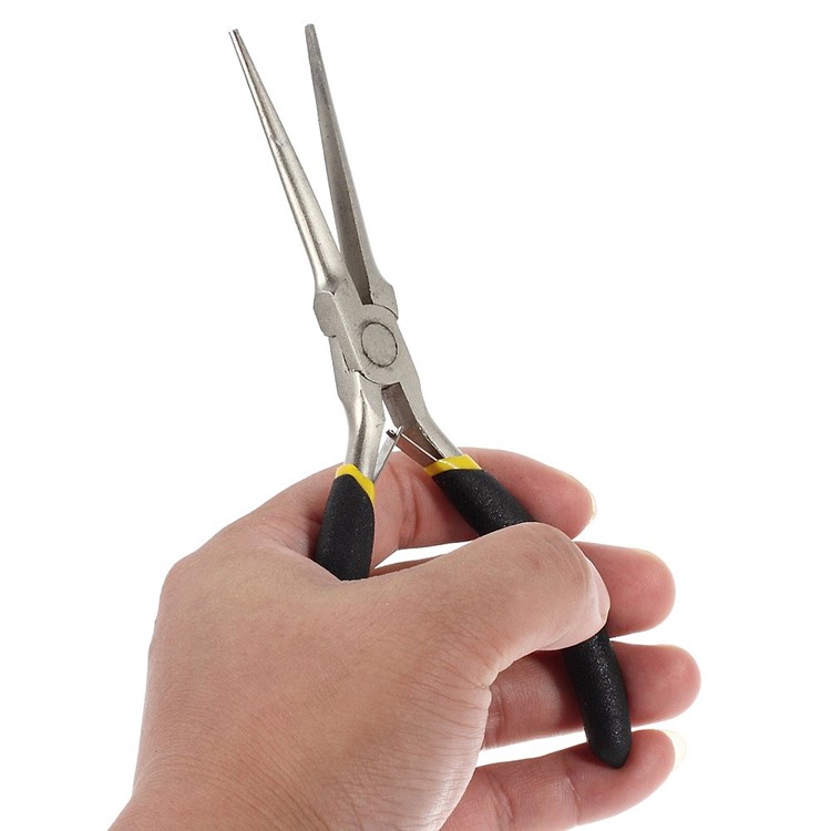 High quality RDEER Carbon Steel Long Nose Plier Jeweler Tool-7