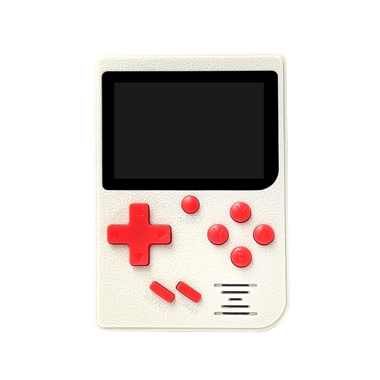 

2.4in LCD Mini Portable 8 Bit Handheld Game Player Built-in 129 Retro Games - White