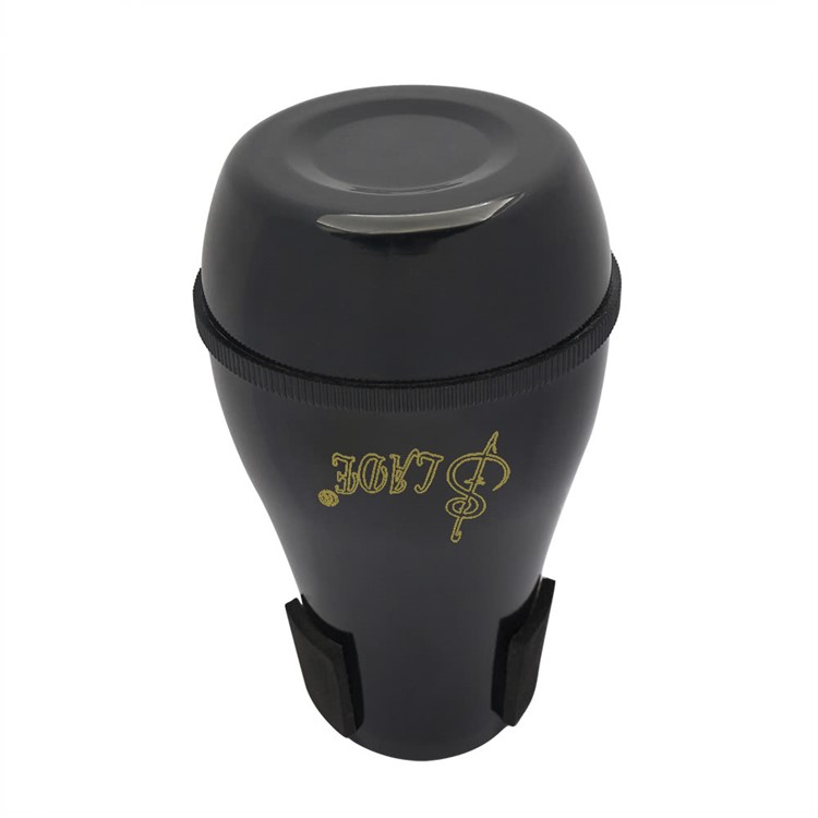 ABS Practice Trombone Straight Mute Silencer Sourdine for Alto Tenor Trombones Black