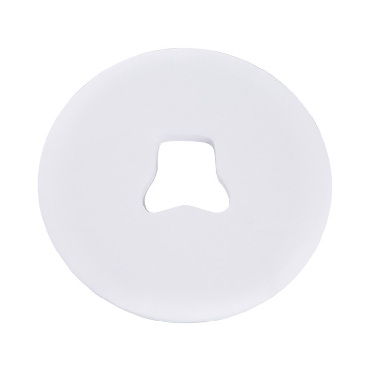 100Pcs/Bag Salon Face Pad Bed Table Face Hole Cover Spa Massage Disposable Breathing Sheet - White-9