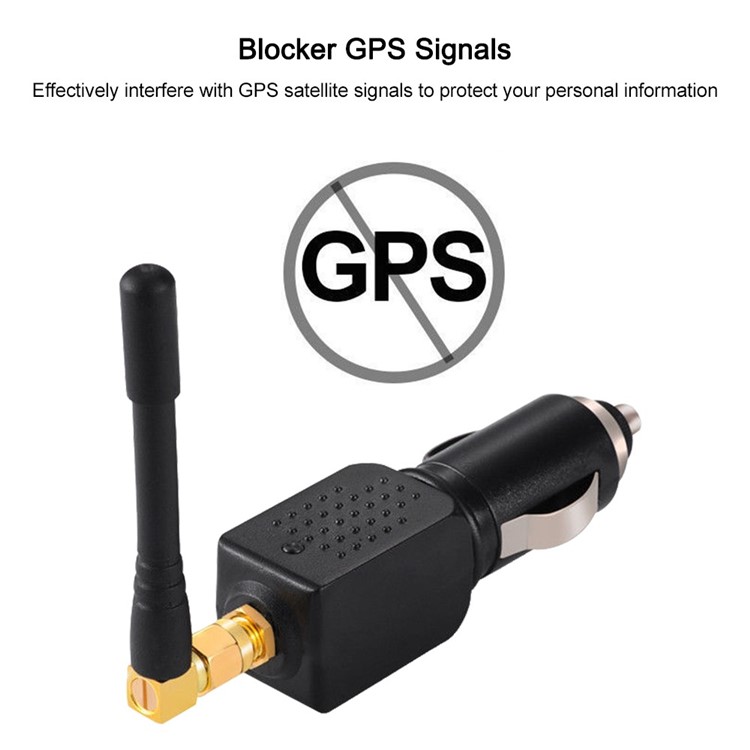 Car GPS Blocker Anti Signal Tracking Blocker Car Cigarette Lighter