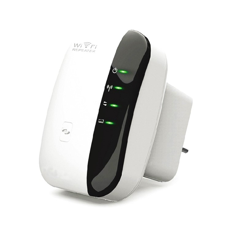 

RJ45 Interface 300Mbps Transmission Rate Wireless Wifi-router Signal Booster - US Plug / White