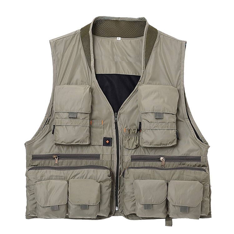 Bestselling Outdoor Fishing Waistcoat Sleeveless Mesh Men's Fishing