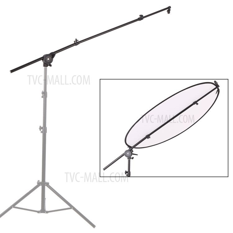 Extendable Studio Photography Reflector Diffuser Holder Arm Support (66cm - 175cm)-10