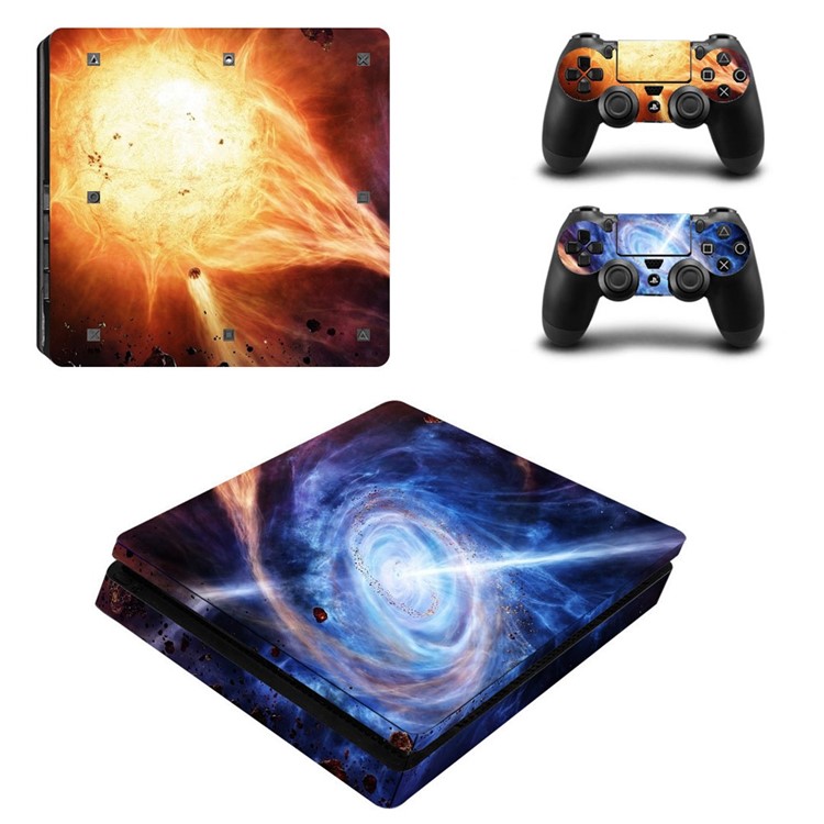 

PS4 Slim Game Machine Accessories Stickers No Air Bubbles - Style 4