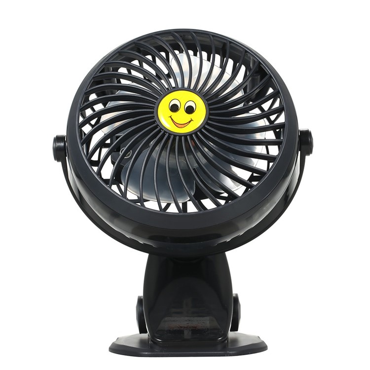 Purchased Mini Usb Clip And Desk Fan 2 Sd Mode Flexible 360 Ventilator Bed Office Portable Rotating Mute Black