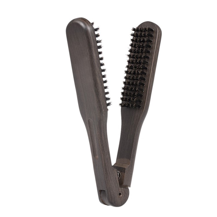 Straightening Comb Natural Bristle Hair Comb Hairstylig Tool