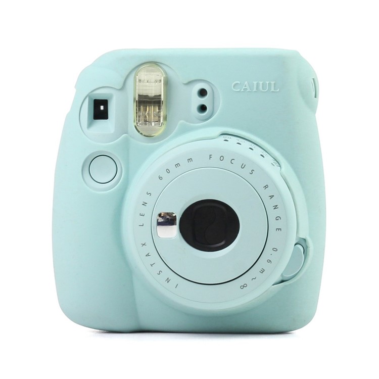

Прекрасный Защитный Силиконовый Чехол Для Камеры Для Fujifilm Instax Mini 9 / Мини 8 - Нежно Голубые
