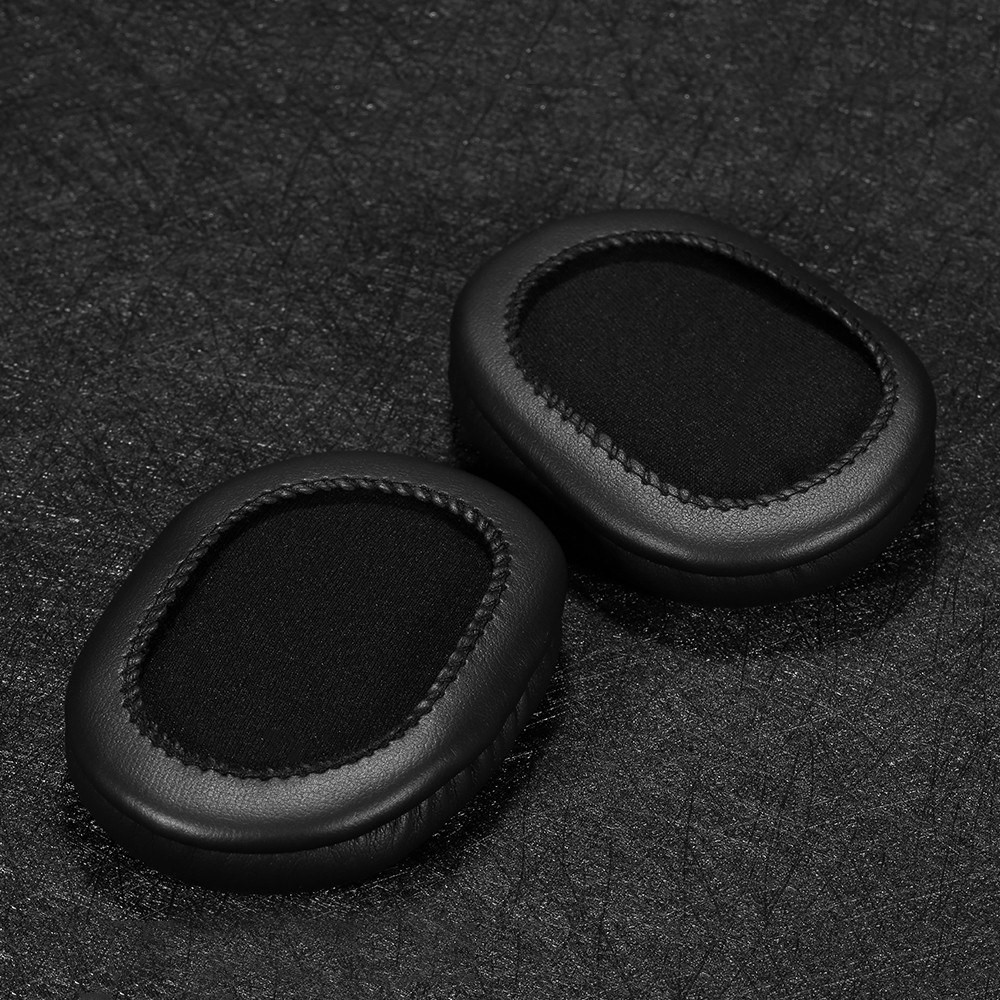 Cuscino Per Cuscinetti Auricolari in Pelle Proteica in Pelle di Ricambio Per Cuffia Audio-technica Ath-m40x M50S M20 M30 M30 M40 ATH-SX1 - Nero-4