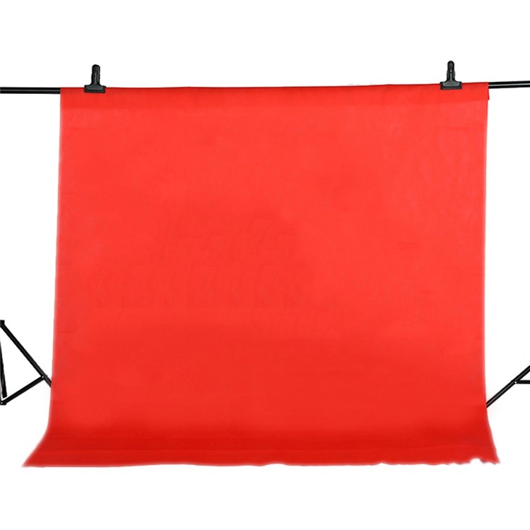 

Photography Studio Non-woven Screen Photo Backdrop Background, Size: 1.6 x 2M - Red