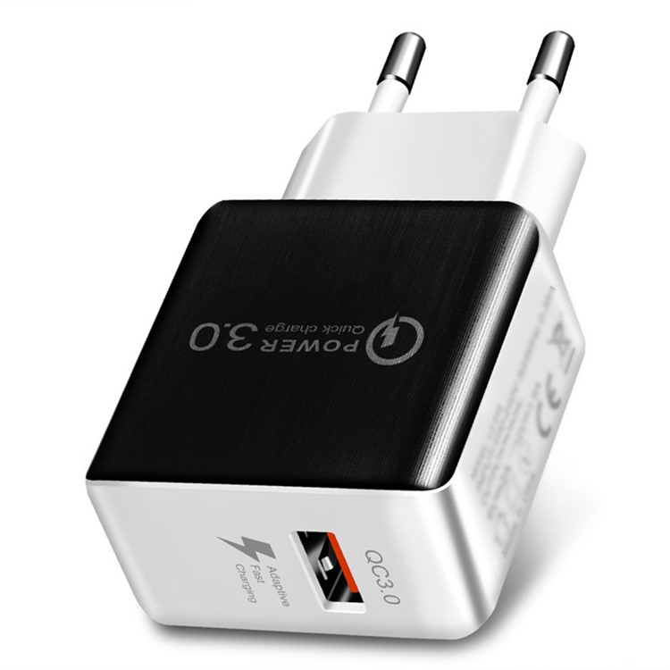 

Универсальный Адаптер Питания С Вилкой ЕС С Разъемом Питания USB - Черный, Galaxy S10