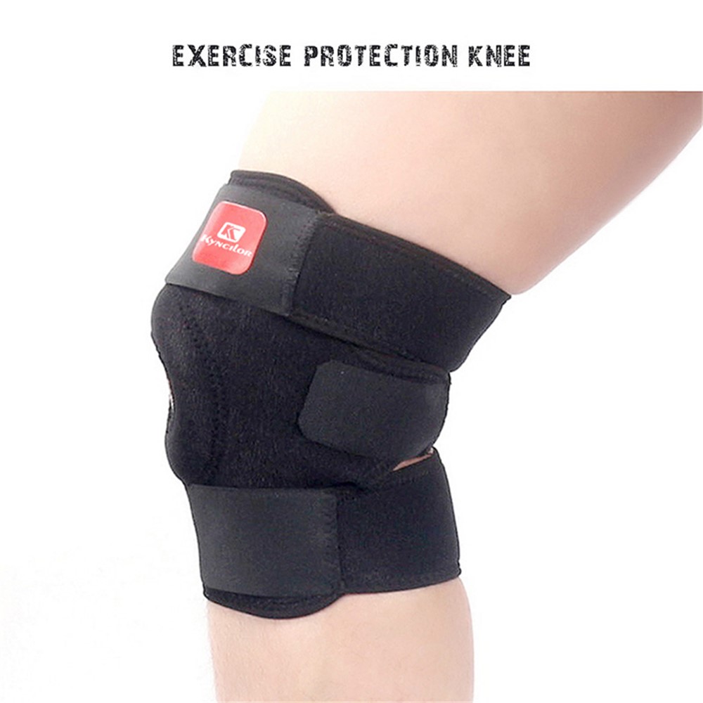 Soporte De Rodilla Elástica Brace Kneepad Rodilleras Ajustables Para El Baloncesto