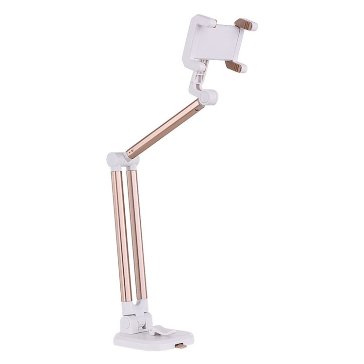 

Universal Smartphone Desktop Stand Car Phone Mount Holder - Gold