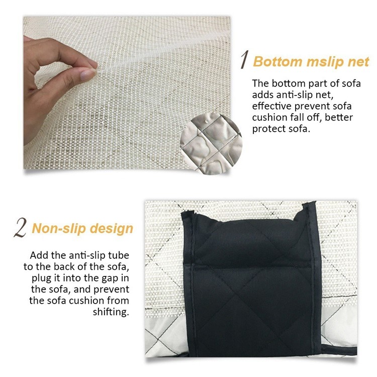 Onepiece Universal Sofa Seat Protector S/Black