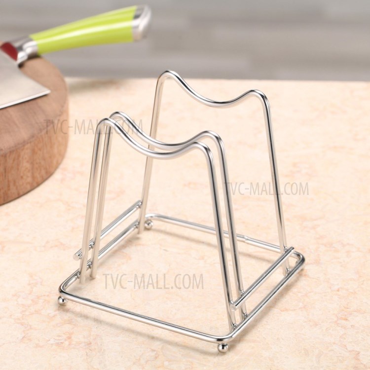 Stainless Steel Cutting Board Holder Drying Rack