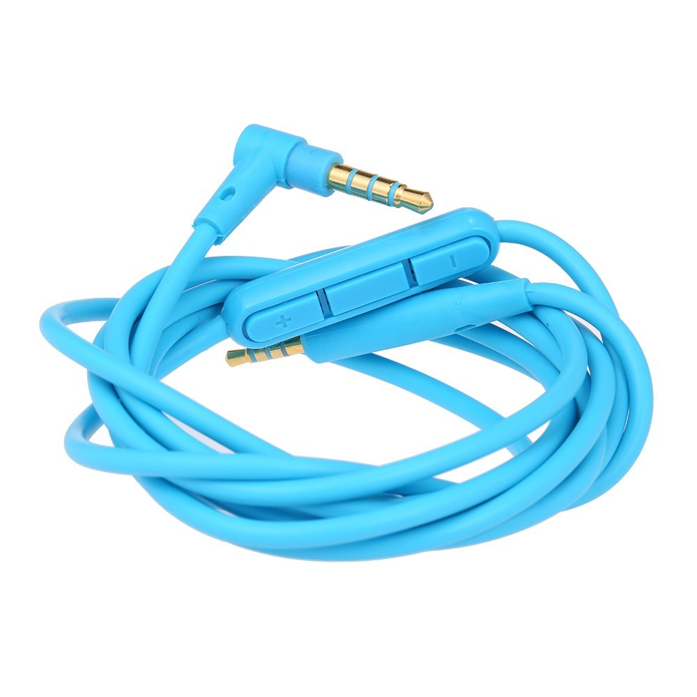 Line-control Audio Cable for BOSE QC25 Headphones with Mic Volume Control Cord Line - Baby Blue-6