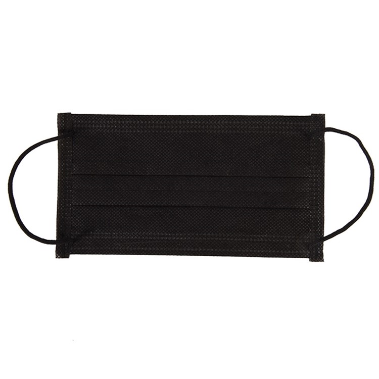 black non woven disposable face mask black non woven disposable face mask