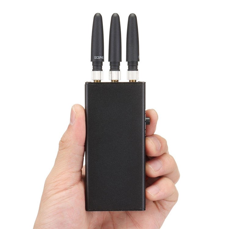 Portable Car Blockers Threechannel Positioning Jammer GPS Signal