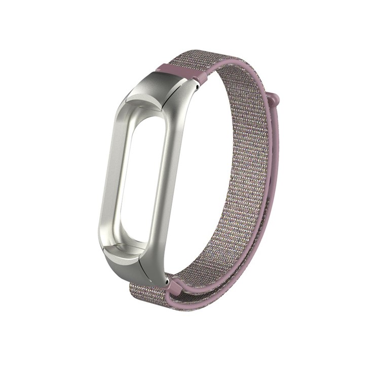 

Watch Strap Band Nylon Release Buckle Replacement Bracelet for Xiaomi Mi Band 3 - Pink, Xiaomi Mi Band 3