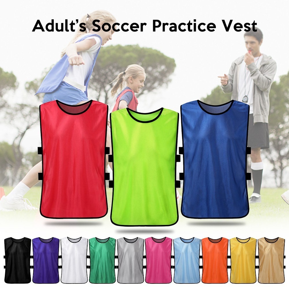 Wholesale 12PCS Adults Soccer Quick Drying Football Vest Practice