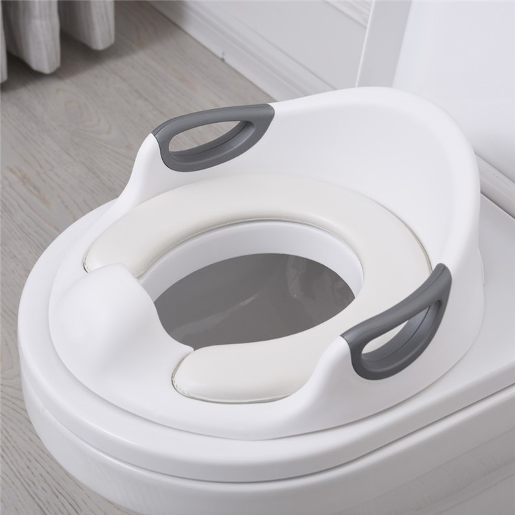 NonSlip Rubber Grip Cushion Potty Training Toilet Seat Cover Urine