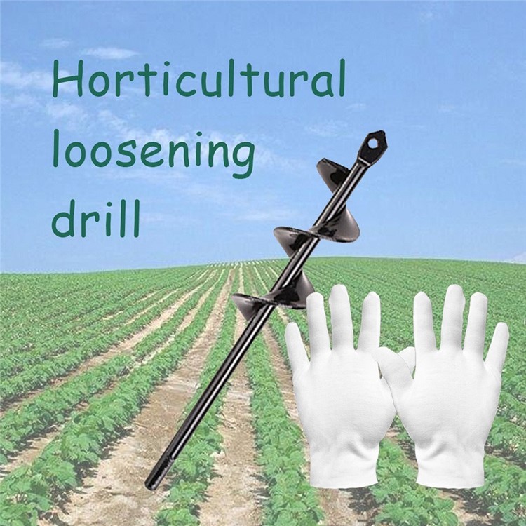 Wholesale Spiral Drill Bit Earth Auger Flower Bulb Auger Ground Hole