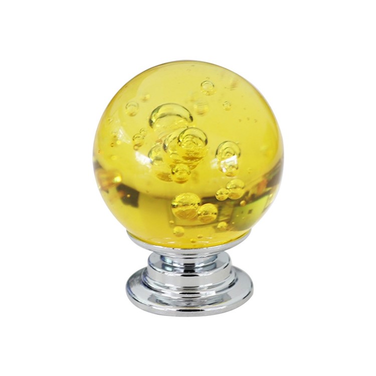 Door Handle Knob Drawer Pulls Furniture Handle 30mm Crystal Glass