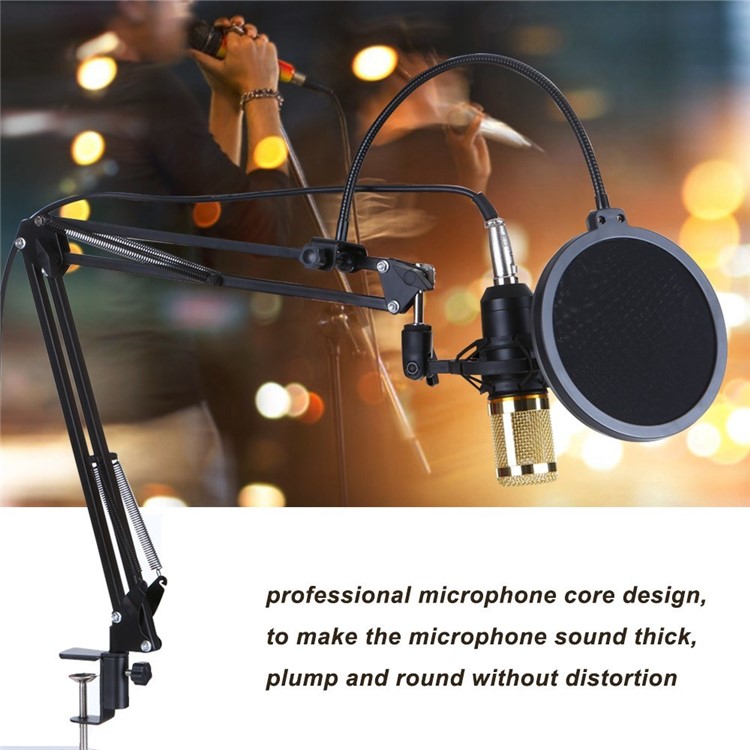 Wholesale BM800 Suspension Microphone Kit Studio Live Stream