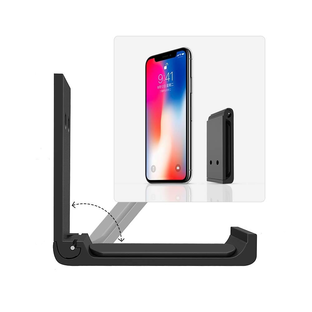 Gancho de Soporte de Auriculares de Auriculares Universales Plegables Para la Oficina de Estudio en Casa-6