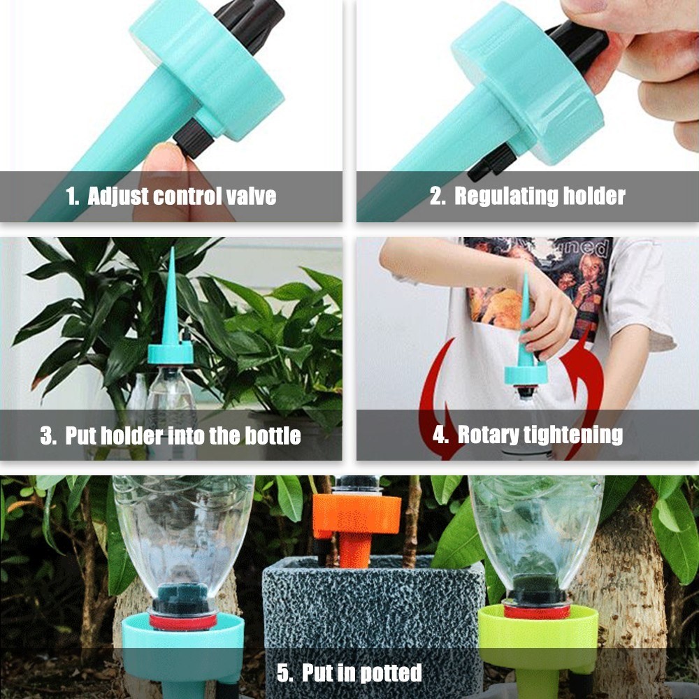 Wholesale Automatic Plant Waterer Potted Flower Self Watering Devices