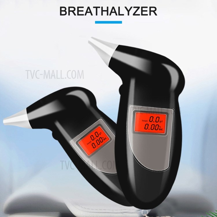 Respiración De Alcohol Tester Portable Alcoholímetro Para Personal Y Coche