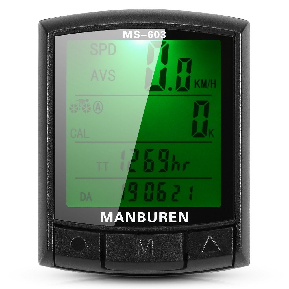 Genaues Fahrrad-Computer-Fahrrad-Speedmeter-Kilometerzähler MTB-Rennrad-Computer-Stoppuhr - Kabellos-6