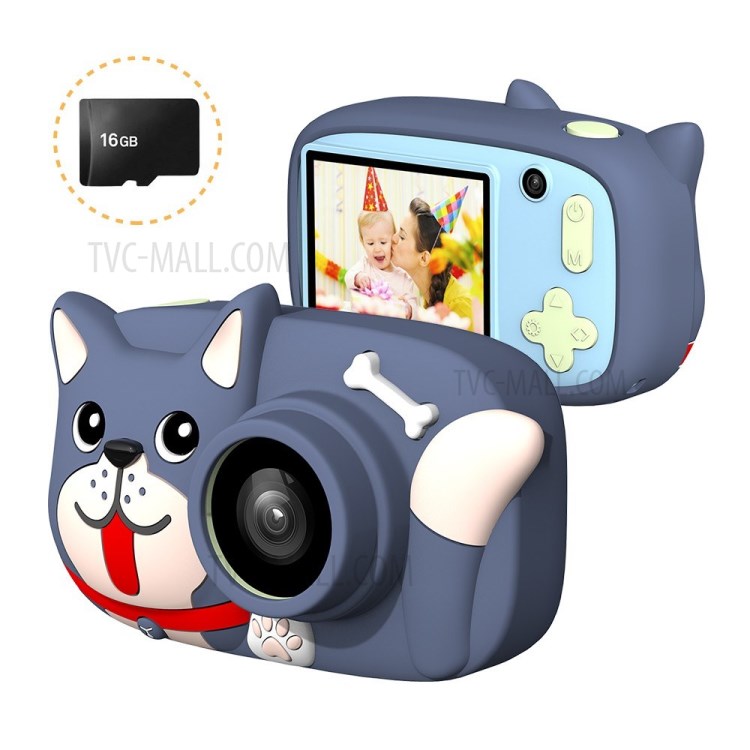 Wholesale Children Mini Cartoon Digital Camera 2.4 Inch IPS Screen Dual